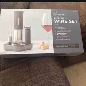 New electric rabbit wine set
